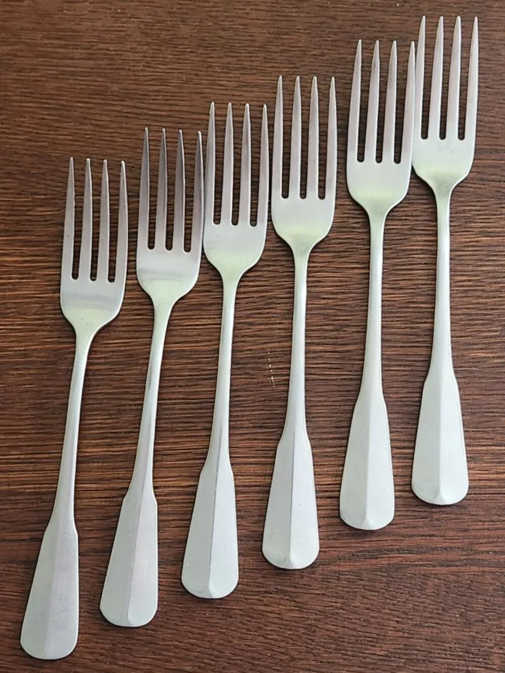 6 Dinner Forks Oneida Colonial Artistry Distinction Deluxe HH Stainless Flatware